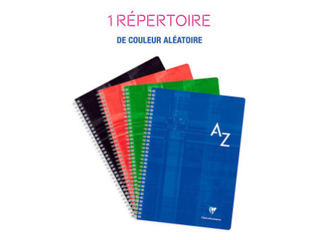 Clairefontaine Répertoire spirale, A4, quadrillé 5x5