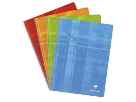 Clairefontaine Cahier à spirale, 240 x 320 mm, séyès