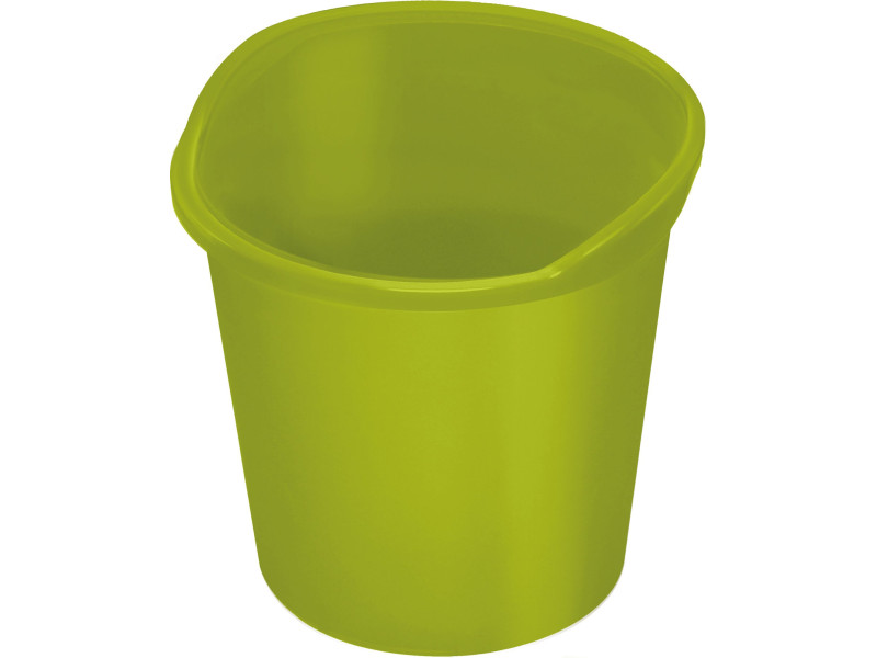 helit Corbeille à papier 'the joy', PP, 13 litres, vert