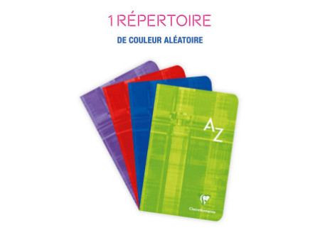 Clairefontaine Répertoire piqué, 110 x 170 mm, quadrillé 5x5