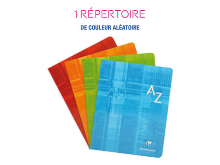 Clairefontaine Répertoire piqué, 170 x 220 mm, quadrillé 5x5