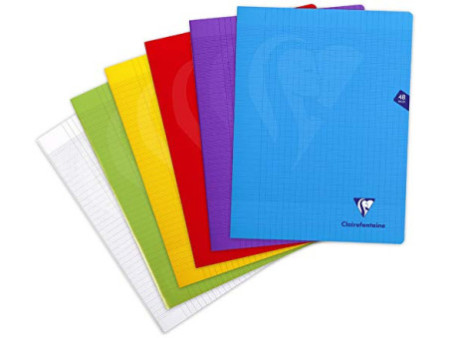 Clairefontaine Cahier piqûre Mimesys, 240 x 320 mm, séyès