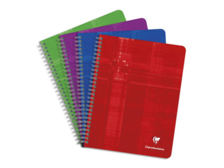 Clairefontaine Cahier à spirale, 170 x 220 mm, 224 pages