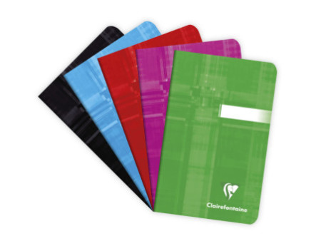 Clairefontaine Carnet piqûre, 90 x 140 mm, quadrillé 5/5