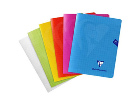 Clairefontaine Cahier piqûre Mimesys, 170 x 220 mm, séyès
