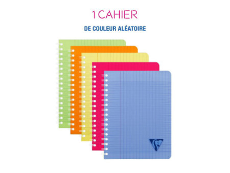 Clairefontaine Cahier reliure intégrale LINICOLOR, séyès