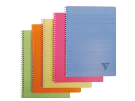 Clairefontaine Cahier reliure intégrale LINICOLOR, A4, séyès