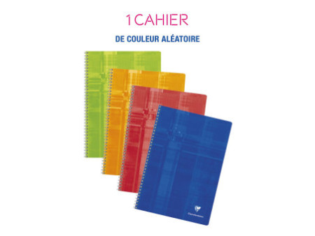 Clairefontaine Cahier reliure intégrale, A4, Seyès,100 pages