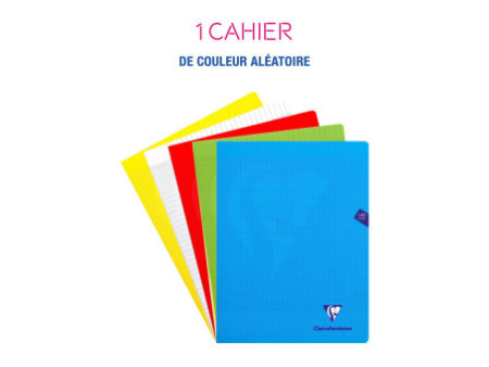 Clairefontaine Cahier piqûre Mimesys, 240 x 320 mm, séyès