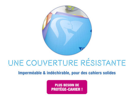 Clairefontaine Cahier brochure Mimesys, 240 x 320 mm, séyès