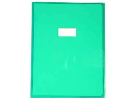 Calligraphe Protège-cahier, 240 x 320 mm, vert transparent