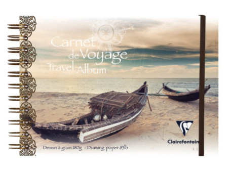 Clairefontaine Carnet de voyage Polypro Travel, A5, Plage