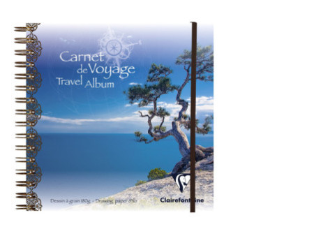 Clairefontaine Carnet de voyage Polypro Travel, 200 x 200 mm