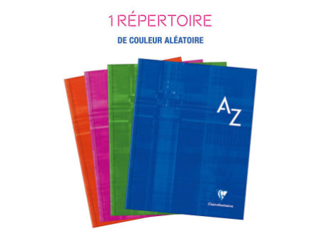 Clairefontaine Répertoire broché, 170 x 220 mm,quadrillé 5x5