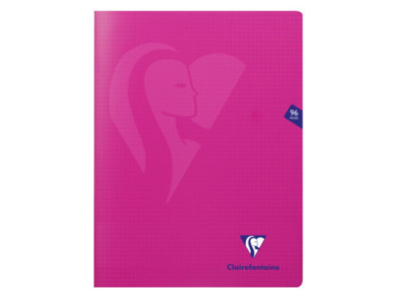 Clairefontaine Cahier piqûre Mimesys, 240 x 320 mm, rose