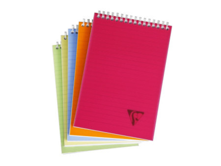 Clairefontaine Bloc reliure intégrale LINICOLOR, A4, ligné