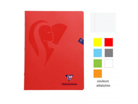 Clairefontaine Cahier piqûre Mimesys, 240 x 320 mm,quadrillé