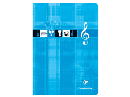 Clairefontaine Cahier de Musique MUSIC + L, A4, 48 pages