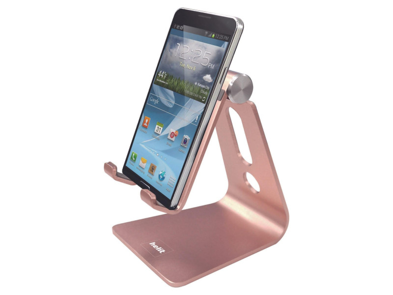 helit Support pour smartphone 'the lite stand', or rosé