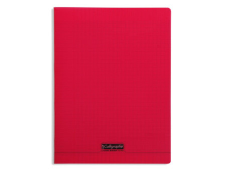 Calligraphe Cahier 8000 POLYPRO, 240 x 320 mm, rouge