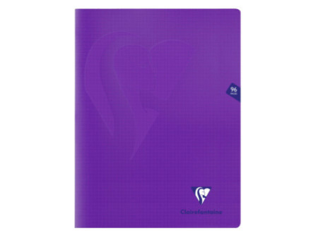 Clairefontaine Cahier piqûre Mimesys, 240 x 320 mm, violet