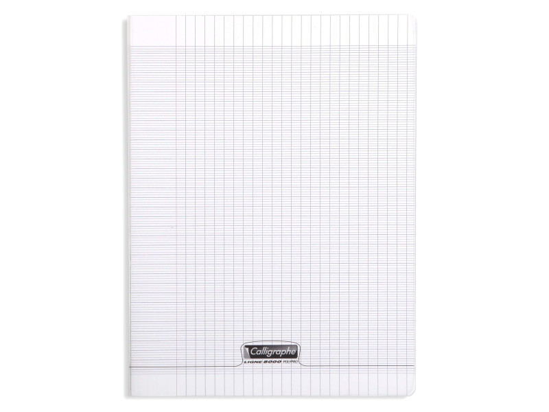 Calligraphe Cahier 8000 POLYPRO, 240 x 320 mm, incolore