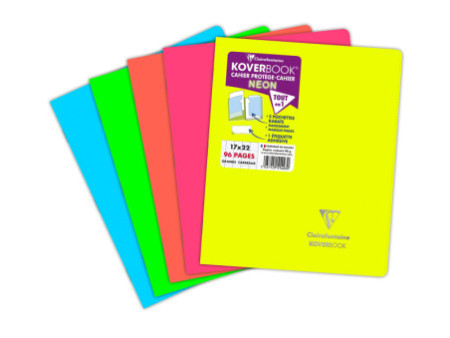Clairefontaine Cahier Koverbook NEON, 170 x 220 mm, Seyès