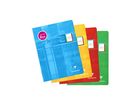 Clairefontaine Cahier piqûre DYS, A4, 48 pages