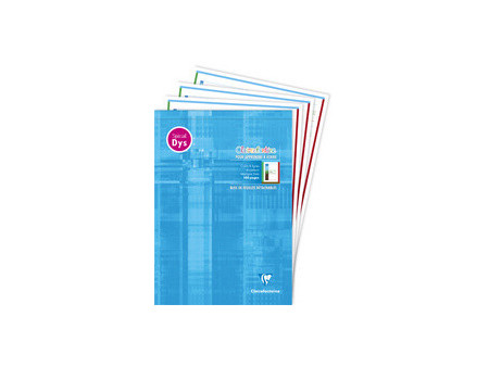 Clairefontaine Bloc de feuilles DYS, A4, 100 pages