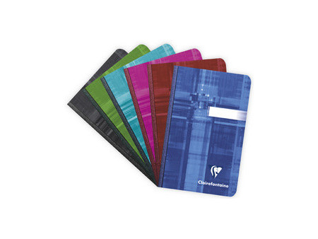 Clairefontaine Carnet brochure, 90 x 140 mm, quadrillé 5x5