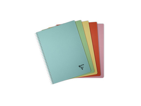 Clairefontaine Cahier reliure intégrale LINICOLOR, A4, bleu