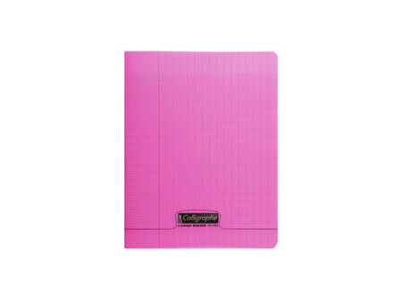 Calligraphe Cahier 8000 POLYPRO, 170 x 220 mm, rose
