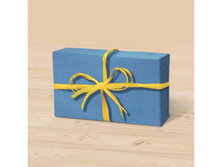 Clairefontaine Papier cadeau 'kraft', bleu france