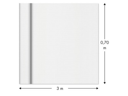 Clairefontaine Papier cadeau 'kraft', blanc