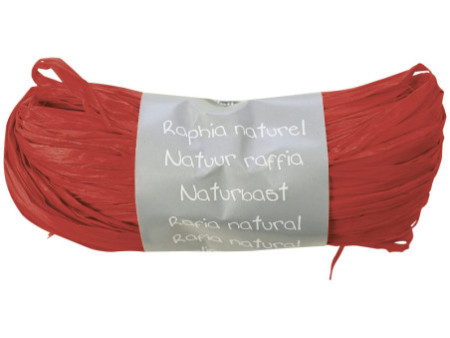 Clairefontaine Raphia naturel, rouge
