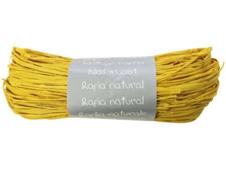 Clairefontaine Raphia naturel, jaune
