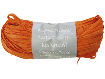 Clairefontaine Raphia naturel, orange