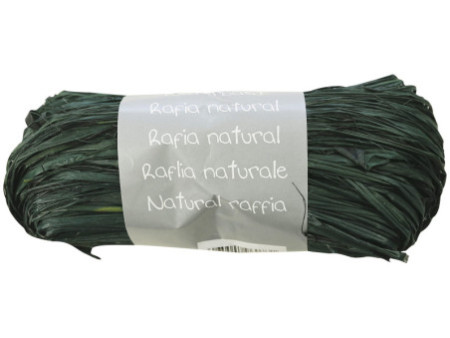 Clairefontaine Raphia naturel, vert sapin