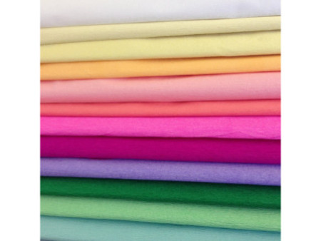 Clairefontaine Papier crépon, bleu pâle