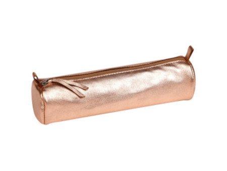 Clairefontaine Trousse CUIRISÉ, cuir, cuivre