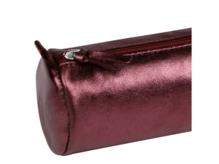 Clairefontaine Trousse CUIRISÉ, cuir, cerise