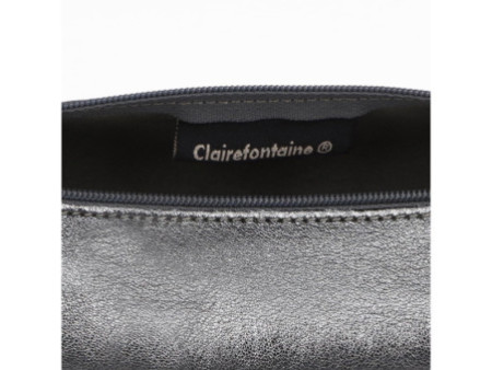 Clairefontaine Trousse CUIRISÉ, cuir, graphite