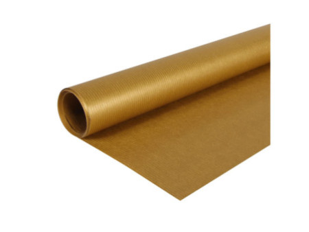 Clairefontaine Papier d'emballage 'Color', 700 mm x 3 m, or