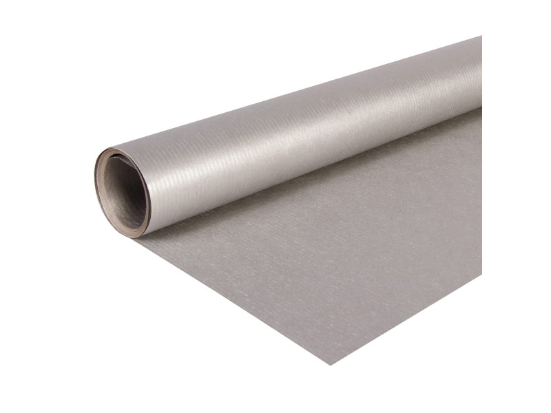 Clairefontaine Papier d'emballage 'Color', 700 x 3 m, argent