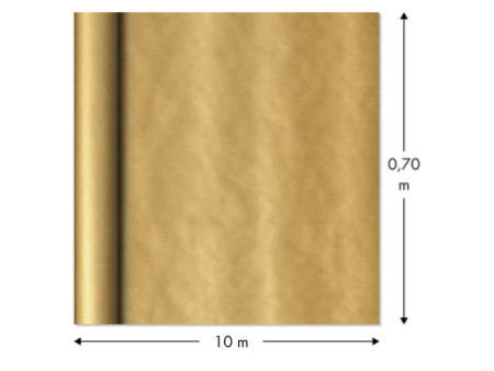 Clairefontaine Papier d'emballage 'Color', 700 mm x 10 m, or