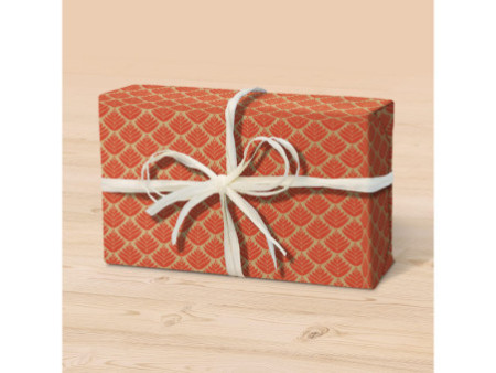 Clairefontaine Papier cadeau 'Tiny Rolls fleurs rouges'