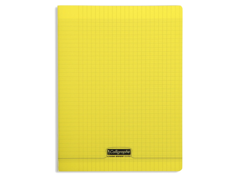 Calligraphe Cahier 8000 POLYPRO, 240 x 320 mm, jaune