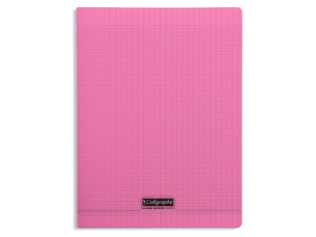 Calligraphe Cahier 8000 POLYPRO, 240 x 320 mm, rose