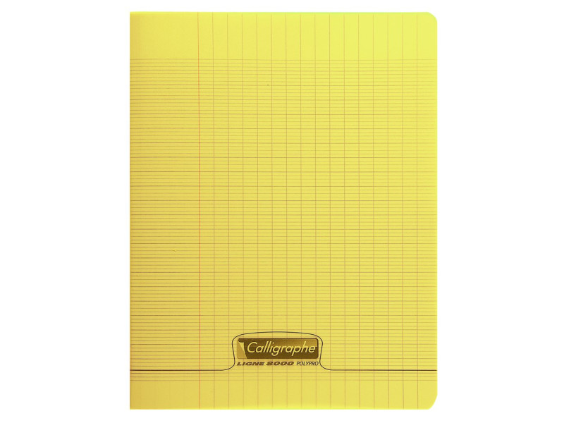 Calligraphe Cahier 8000 POLYPRO, 170 x 220 mm, jaune
