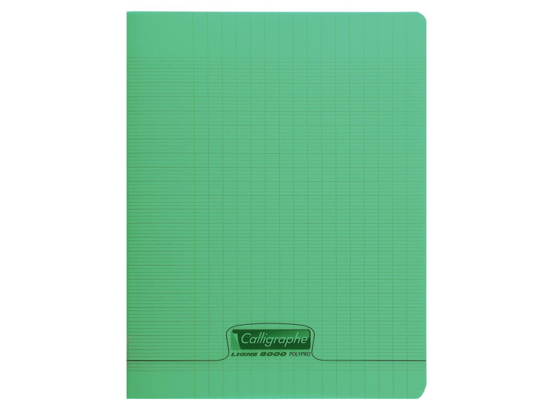 Calligraphe Cahier 8000 POLYPRO, 170 x 220 mm, vert